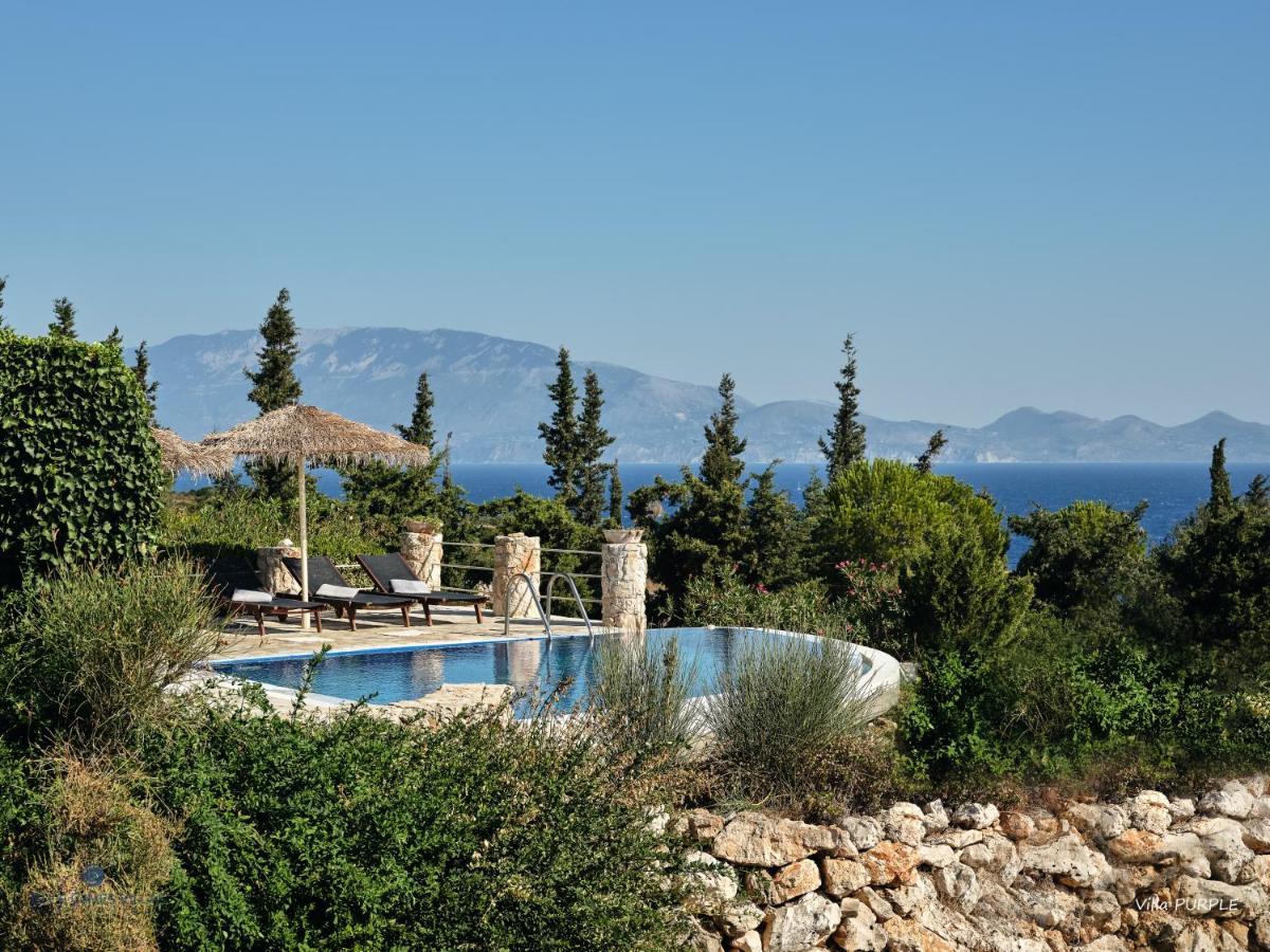 Blue Caves Villas - Exceptional Villas With Private Pools Direct Access To The Sea Koríthion Exterior foto
